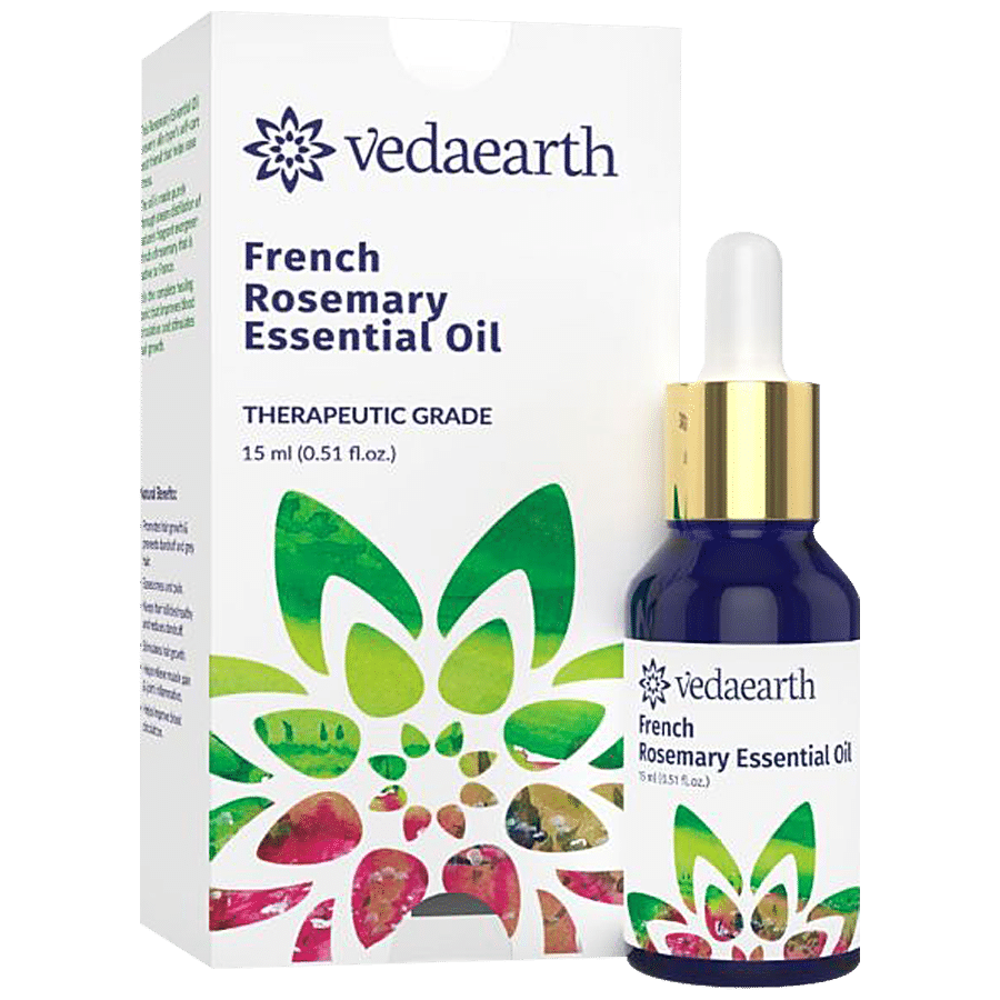 Vedaearth French Rosemary Essential Oil