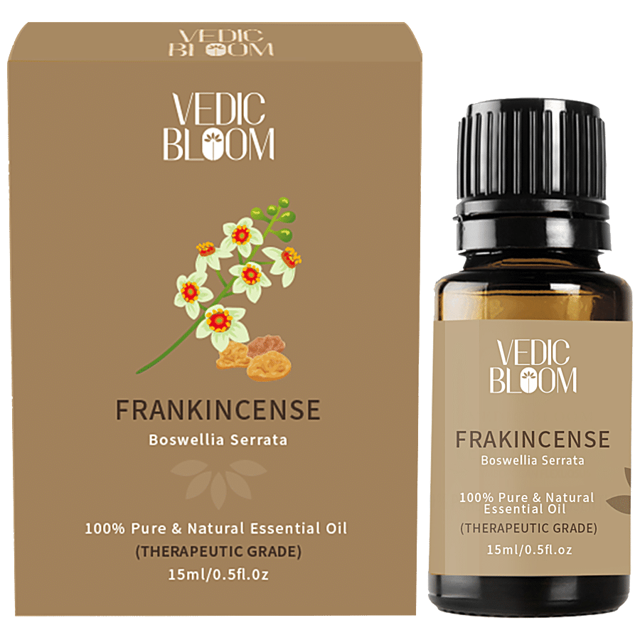 Vedic Bloom Frankincense Essential - 100% Pure & Natural