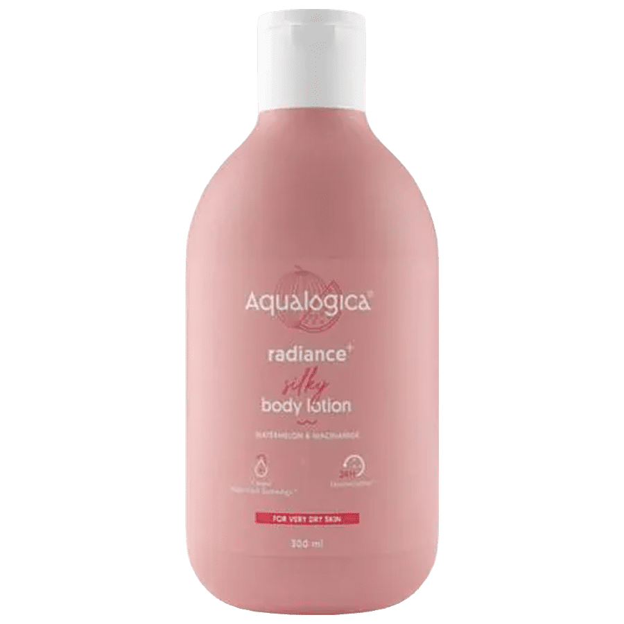 Aqualogica Radiance+ Silky Body Lotion - Wateremelon & Niacinamide