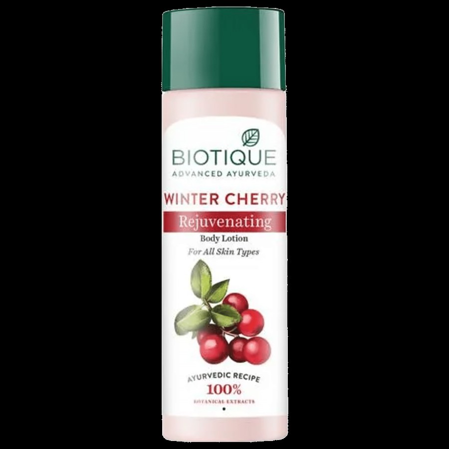 BIOTIQUE Rejuvenating Body Lotion - Winter Cherry