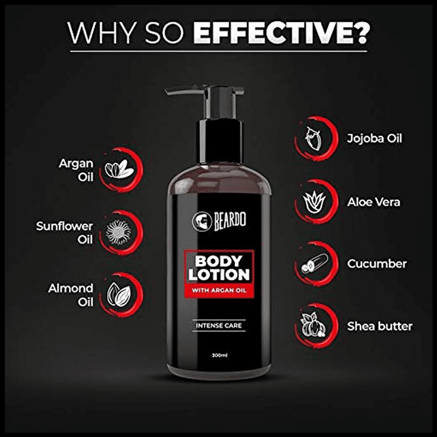 Beardo Body Lotion With Argan Oil For Intense Care