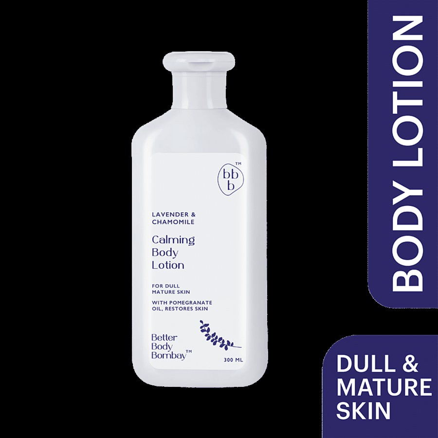 Better Body Bombay  Calming Body Lotion - Lavender & Chamomile