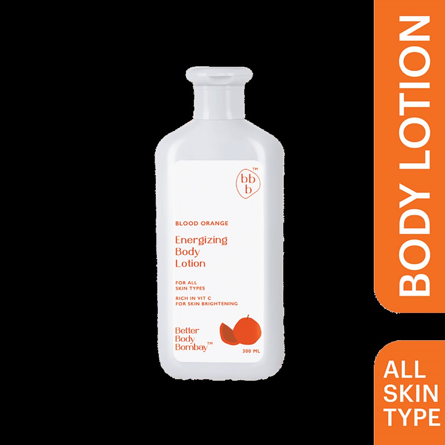 Better Body Bombay  Energizing Body Lotion - Blood Orange