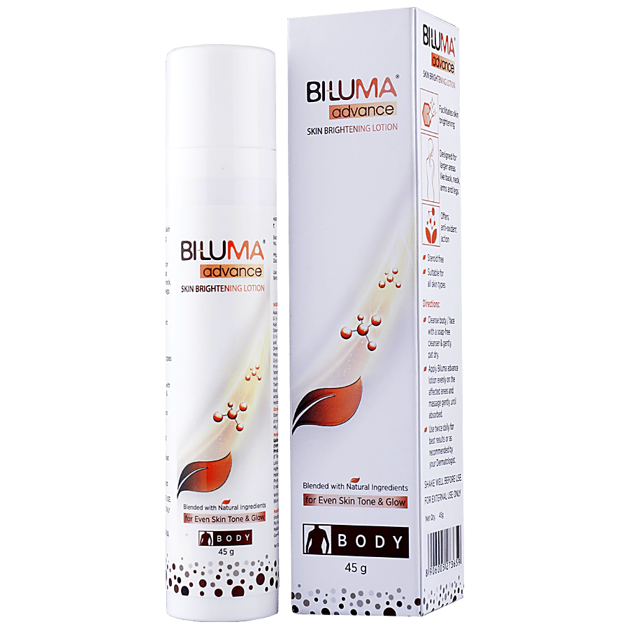 Biluma Advance Skin Brightening Lotion - With Natural Ingredients