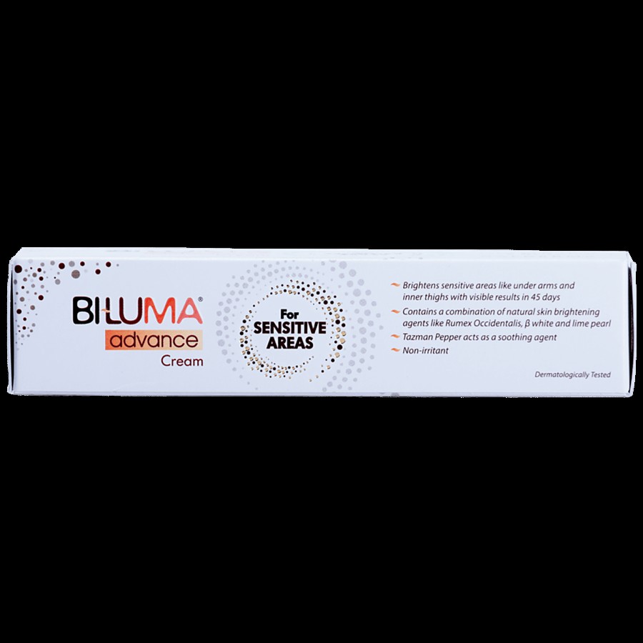 Biluma Advance Cream - For Sensitive Areas