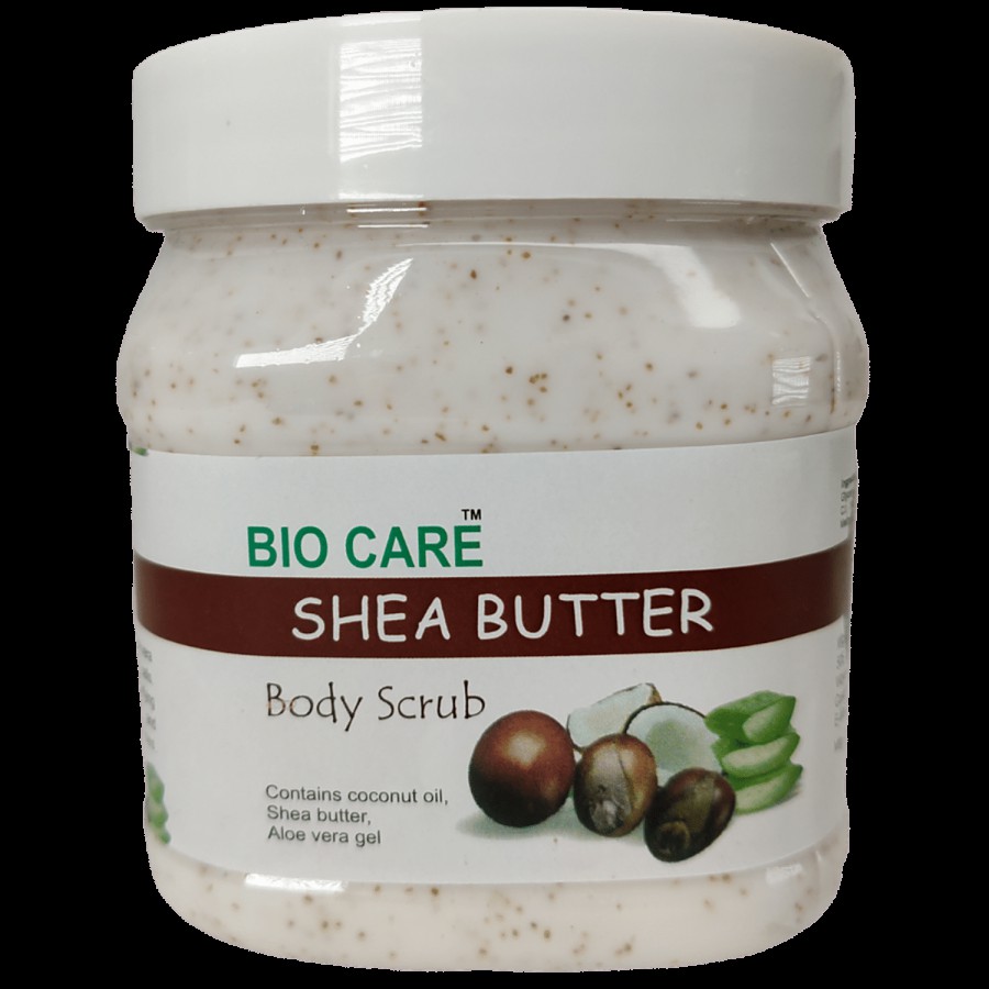 Biocare  Body Scrub - Contains Coconut Oil