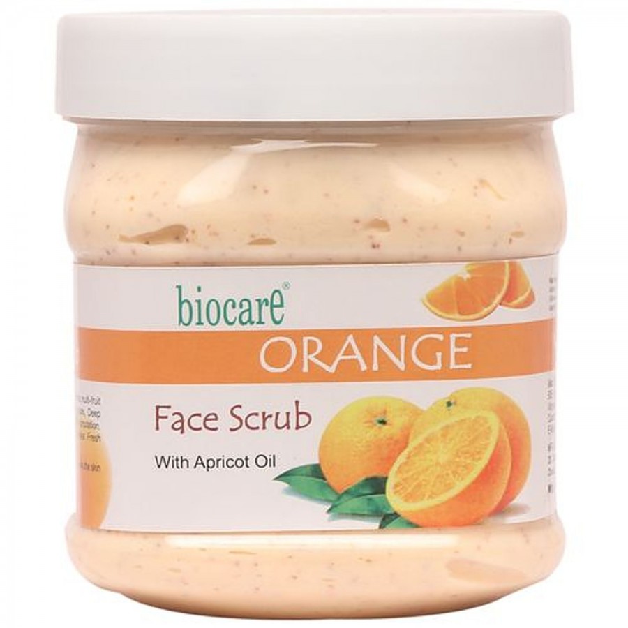 Biocare  Face Scrub - Orange with Apricot Oil