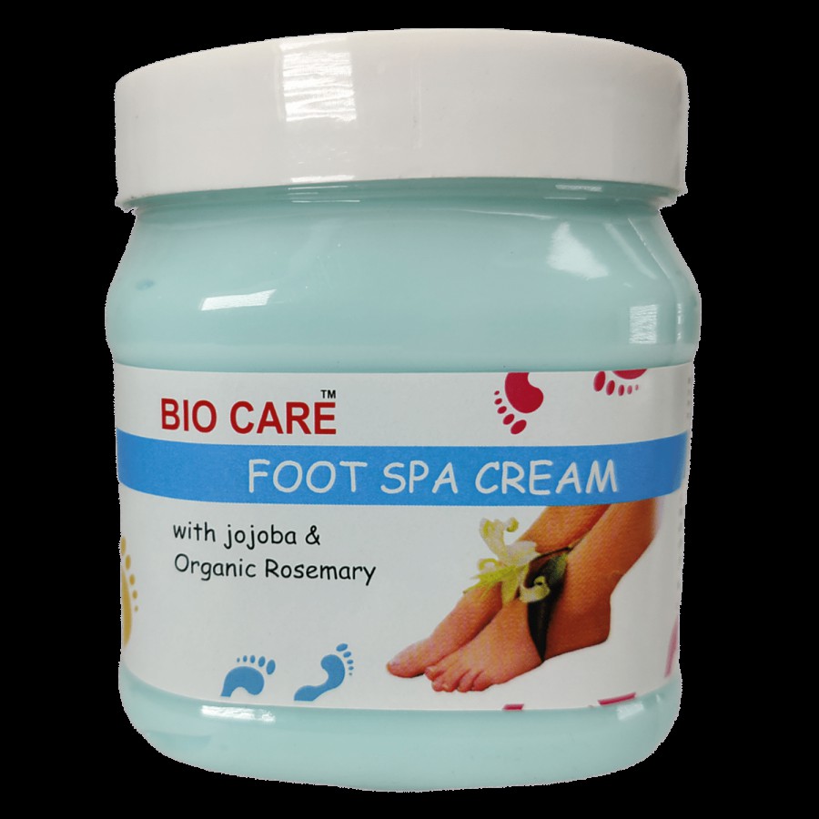 Biocare  Foot Spa Cream - With Jojoba & Organic Rosemary