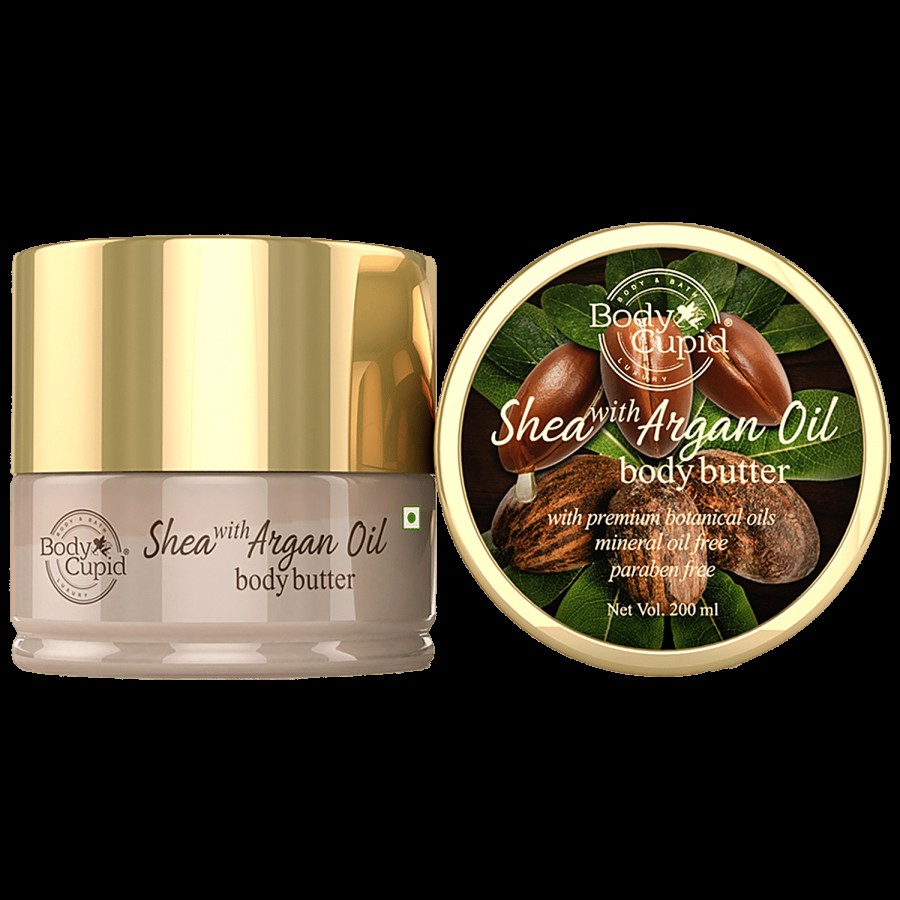 Body Cupid Shea With Argan Oil Body Butter