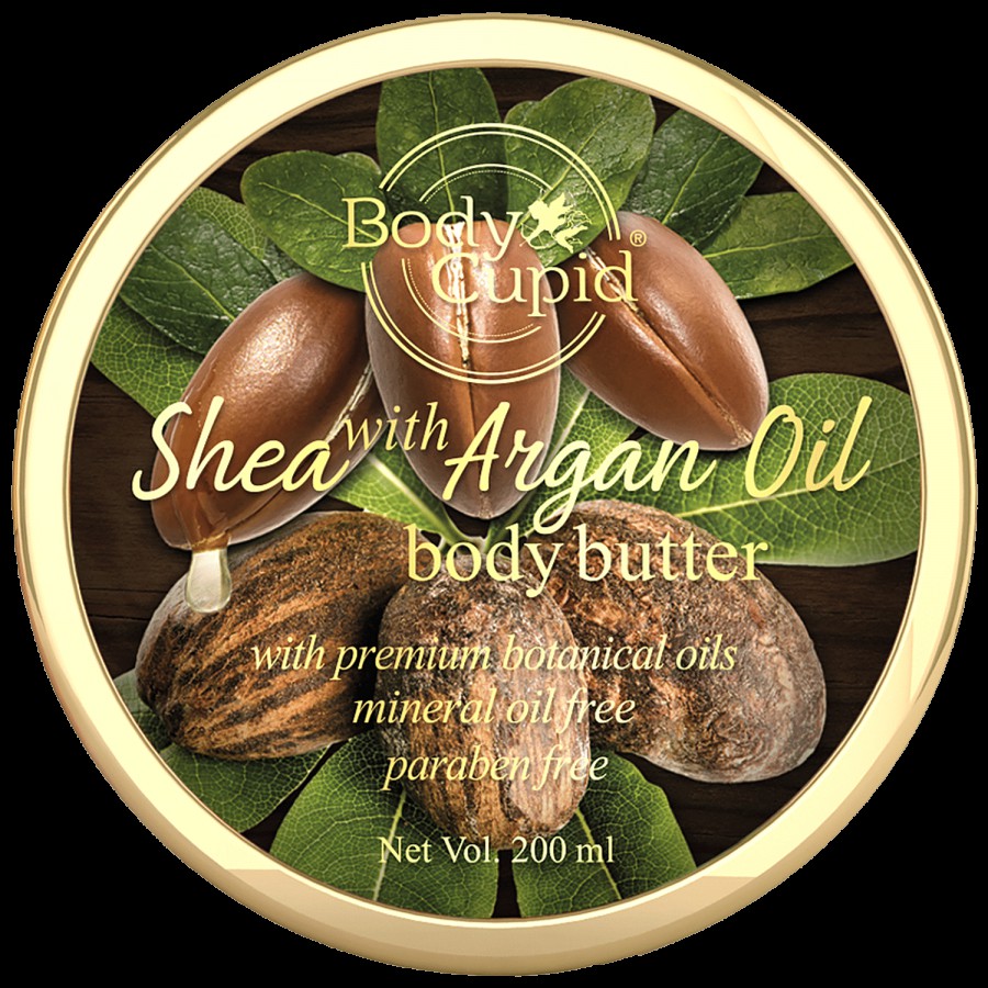 Body Cupid Shea With Argan Oil Body Butter