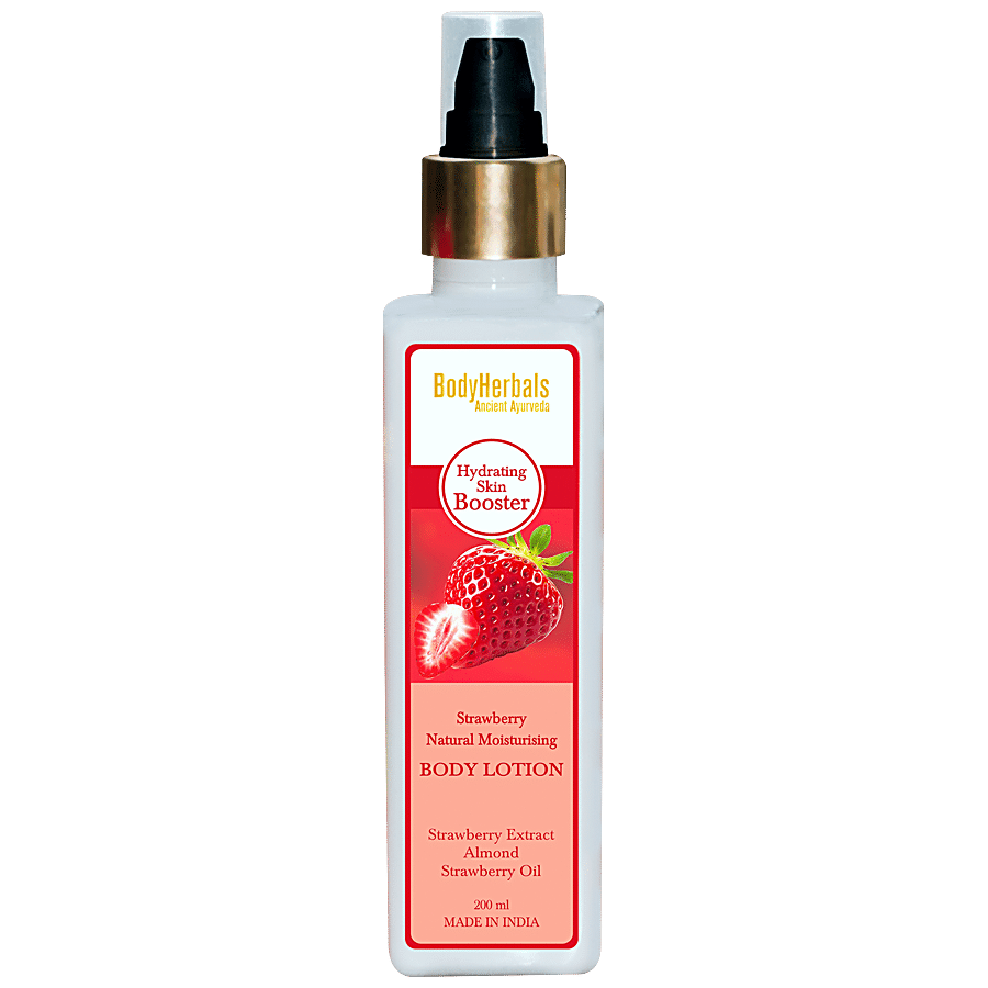 BodyHerbals Body Lotion - Strawberry Extract