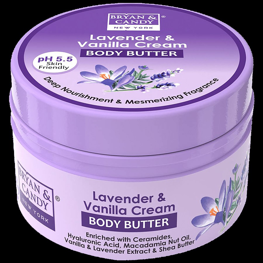 Bryan & Candy  Body Butter - Lavender & Vanilla Cream