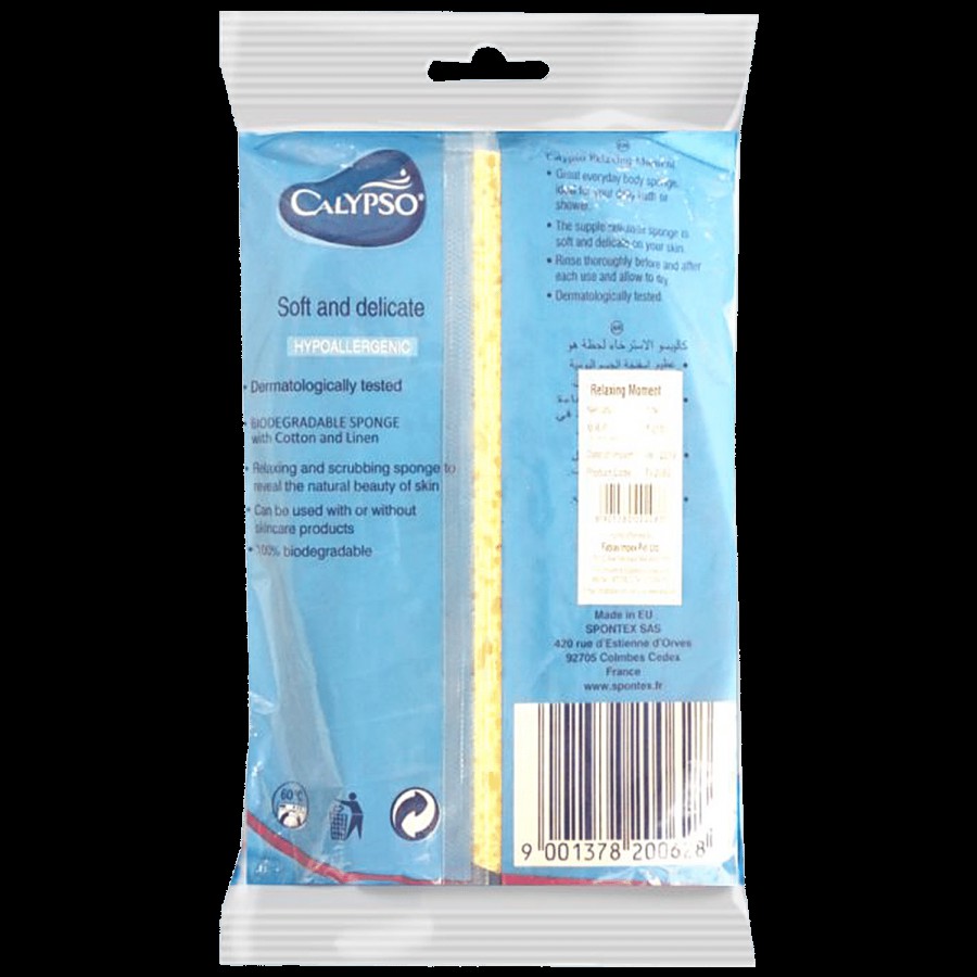 CALYPSO Relaxing Moment Scrubbing Sponge - Soft & Delicate