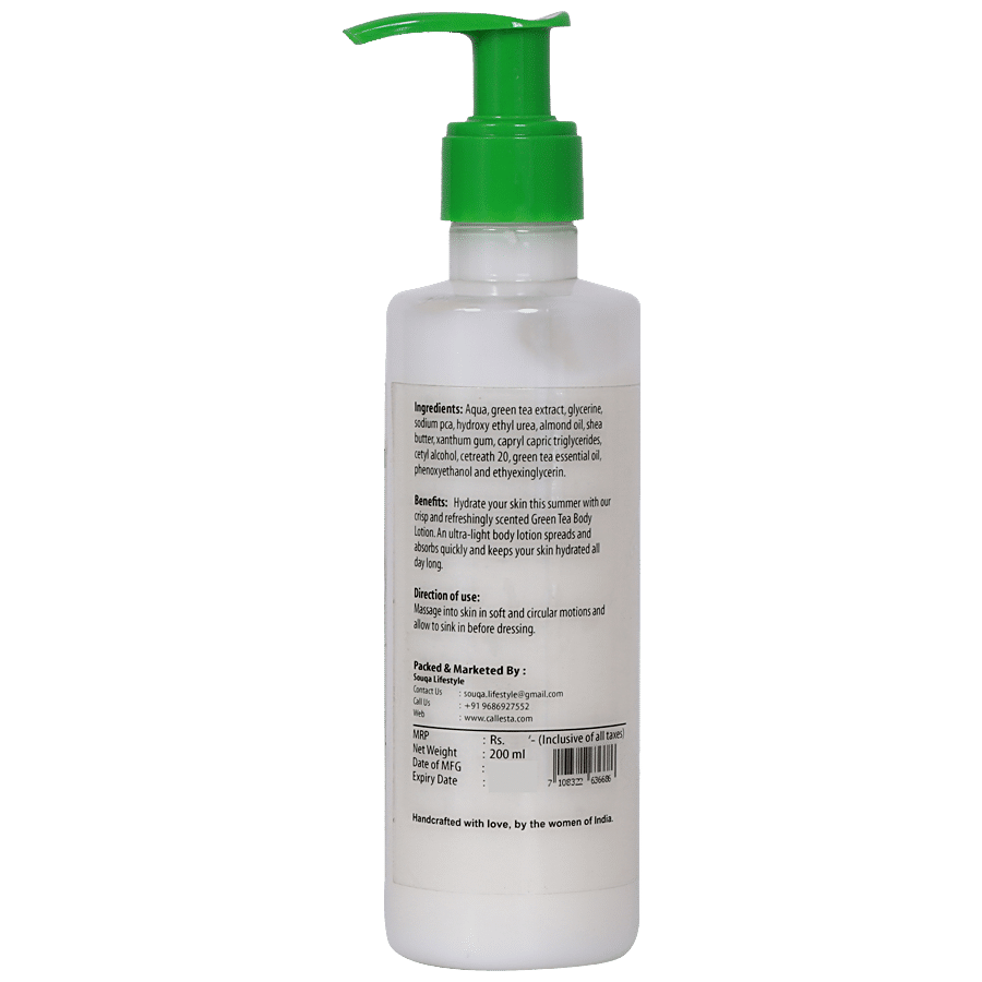 Callesta Revatilizing Body Lotion - Green Tea