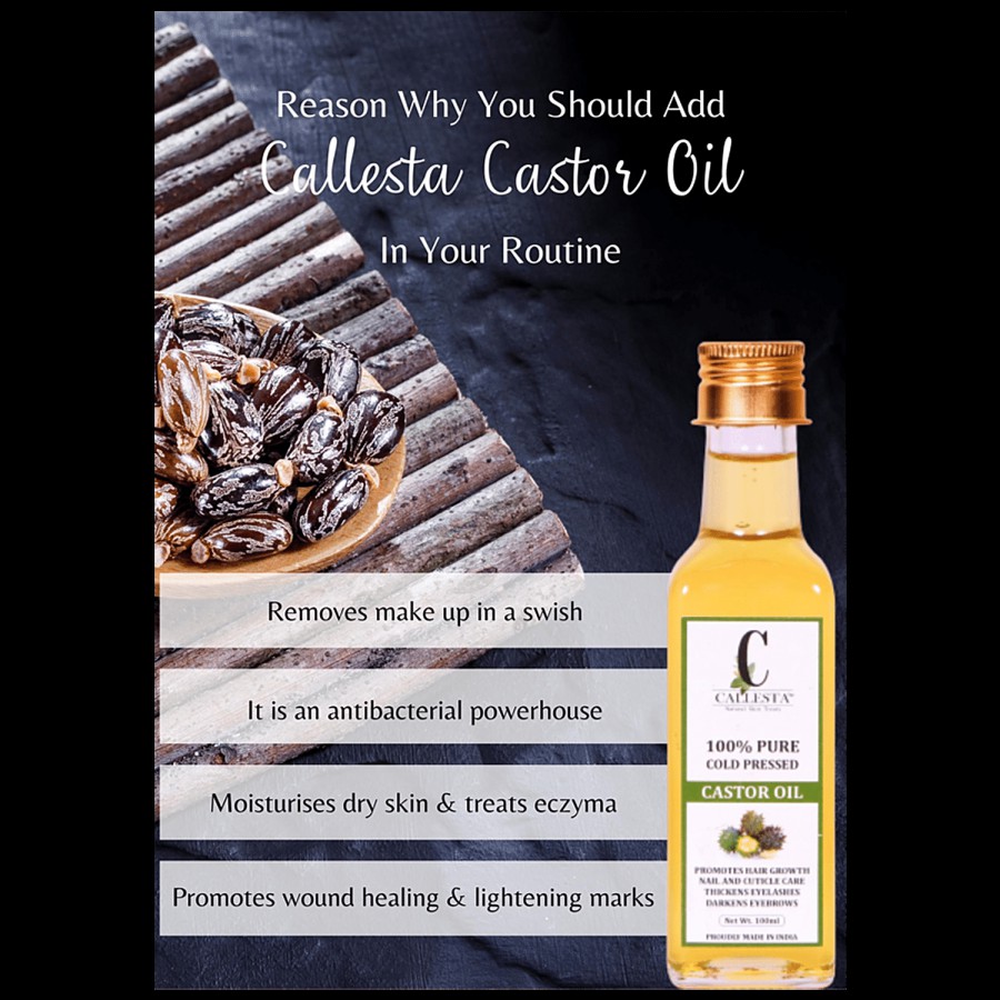 Callesta Extra Virgin Cold Pressed Castor Oil