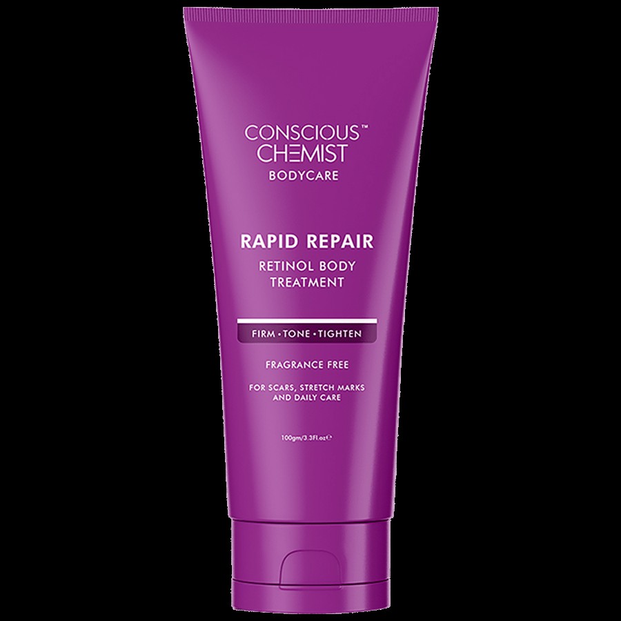 Conscious Chemist Rapid Repair Retinol Body Treatment Cream - For Scars