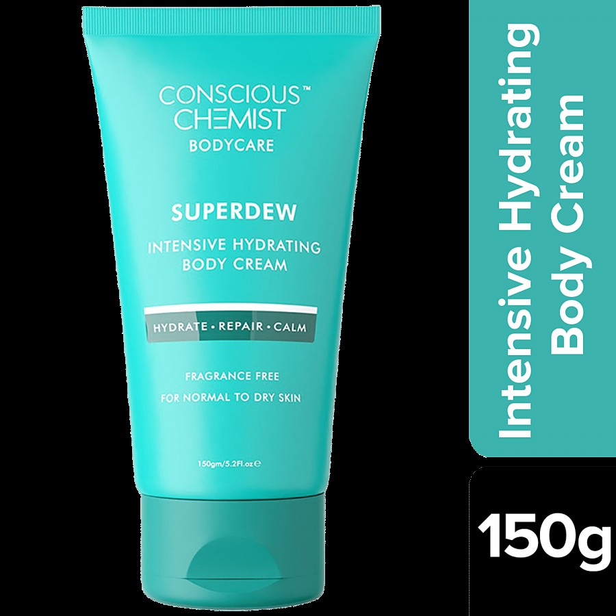 Conscious Chemist Superdew Intensive Hydrating Body Cream - For Normal To Dry Skin