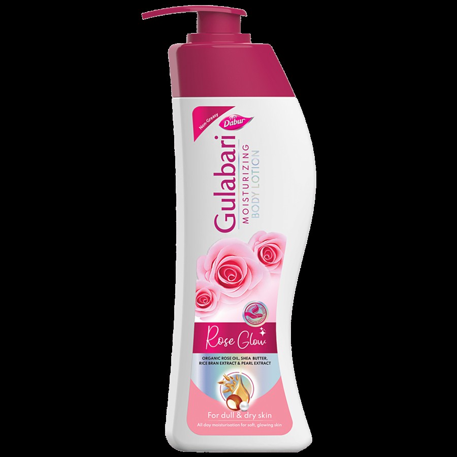 Dabur Gulabari Moisturising Body Lotion - Rose Glow