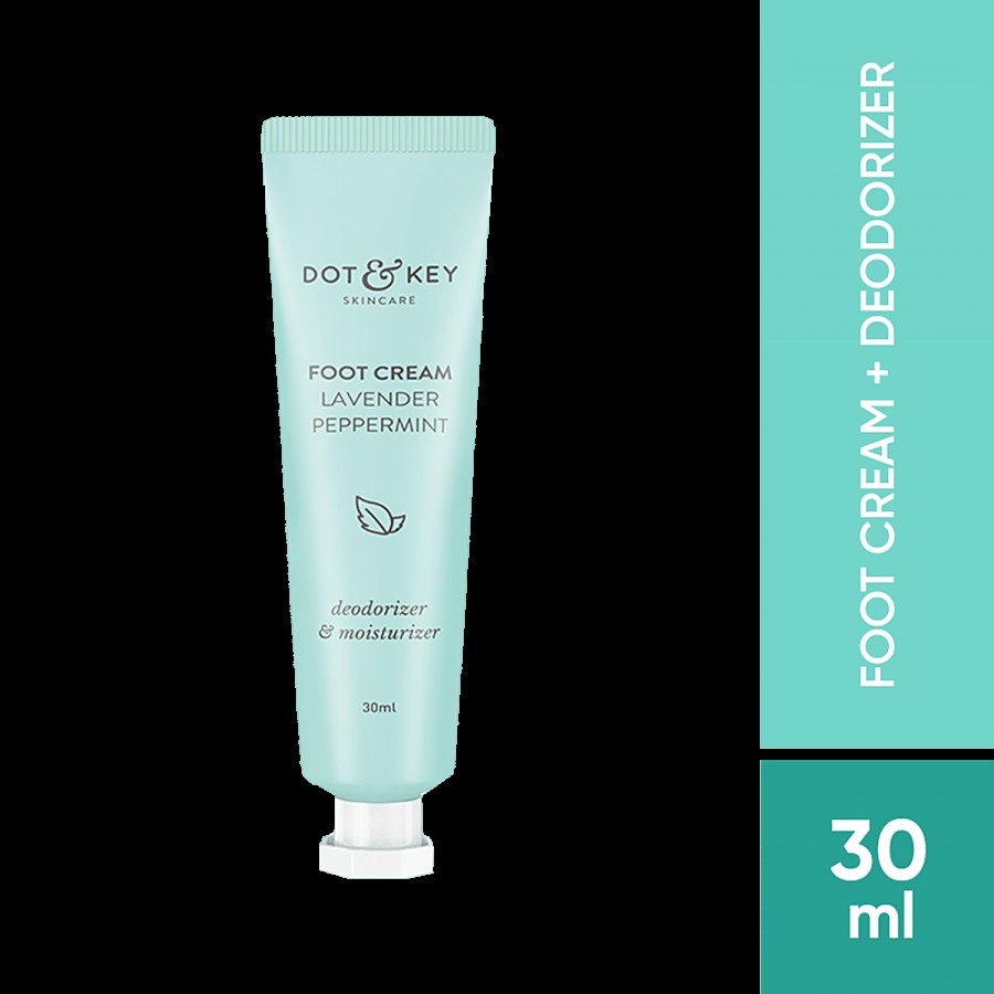 Dot & Key Foot Cream - Lavender Peppermint