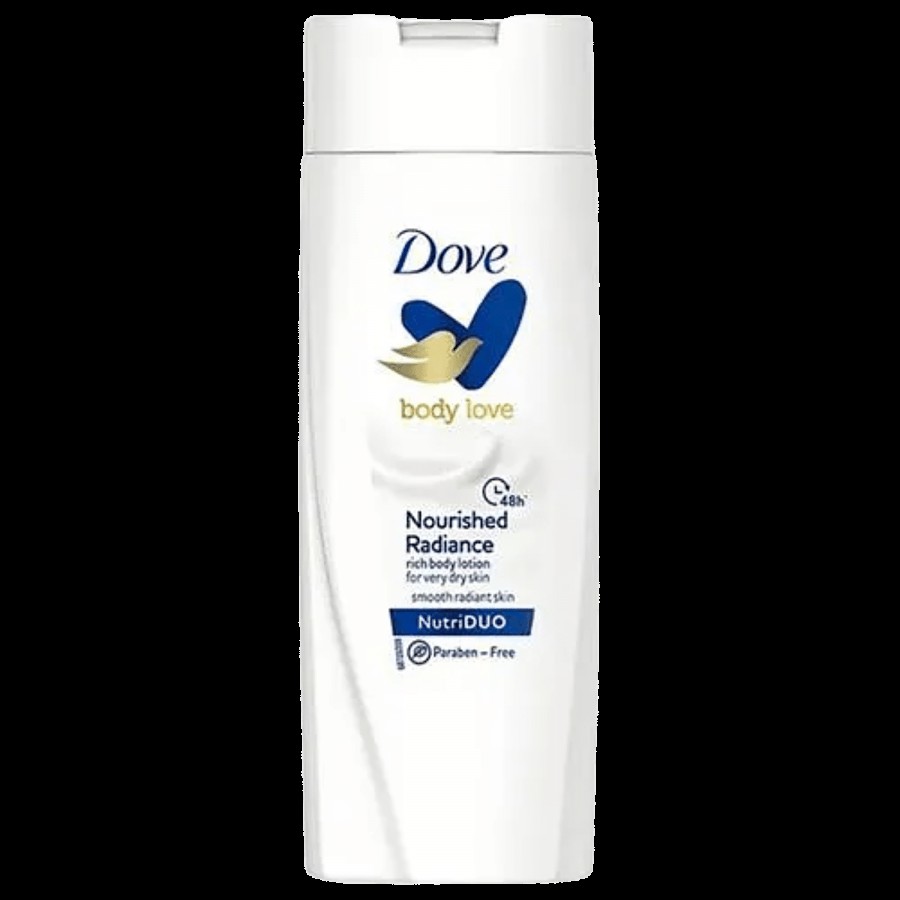 Dove Nourishing Body Care Nourished Radiance Rich Body Lotion - For Dry Skin