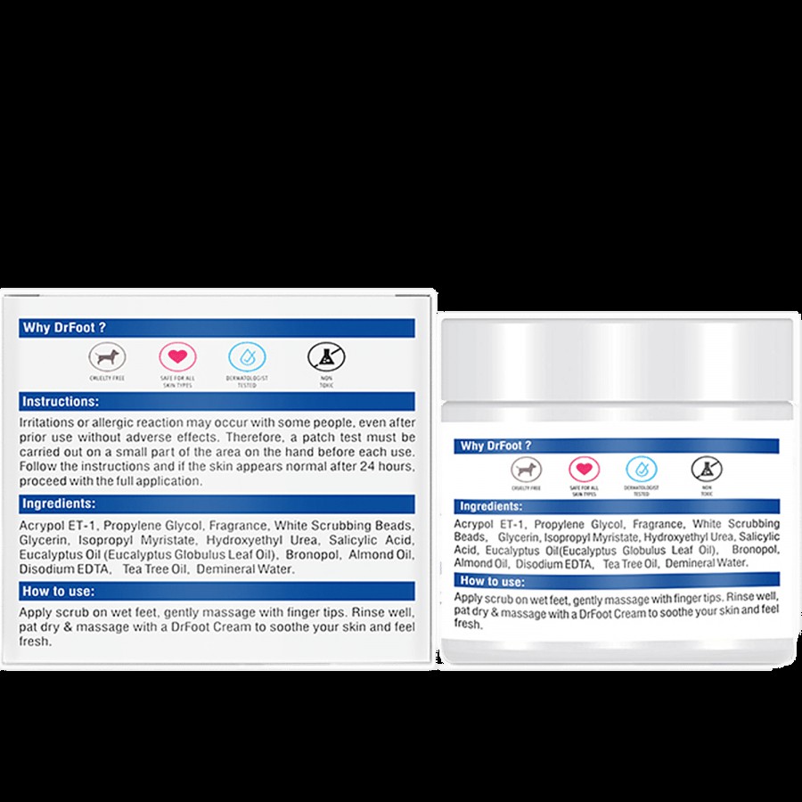 Dr Foot  Foot Scrub With Tea Tree