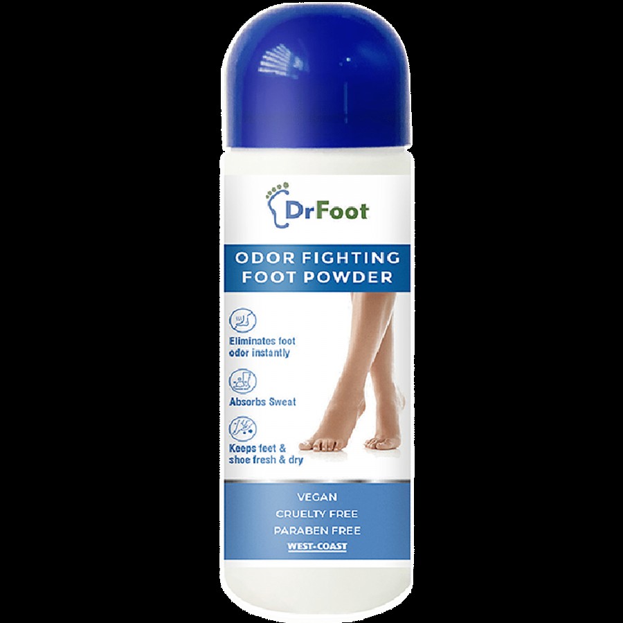 Dr Foot  Odour Fighting Foot Powder - Eliminates Foot Odour Instantly