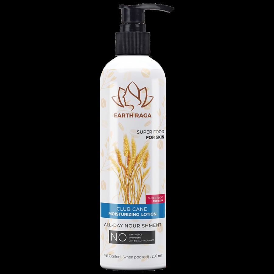 Earthraga Club Cane Moisturising Lotion