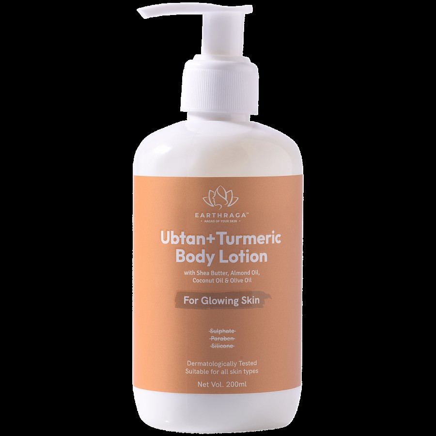 Earthraga Ubtan & Turmeric Body Lotion