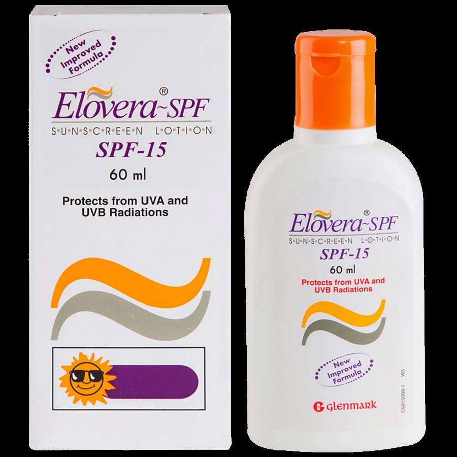 Elovera SPF 15 Sunscreen Lotion