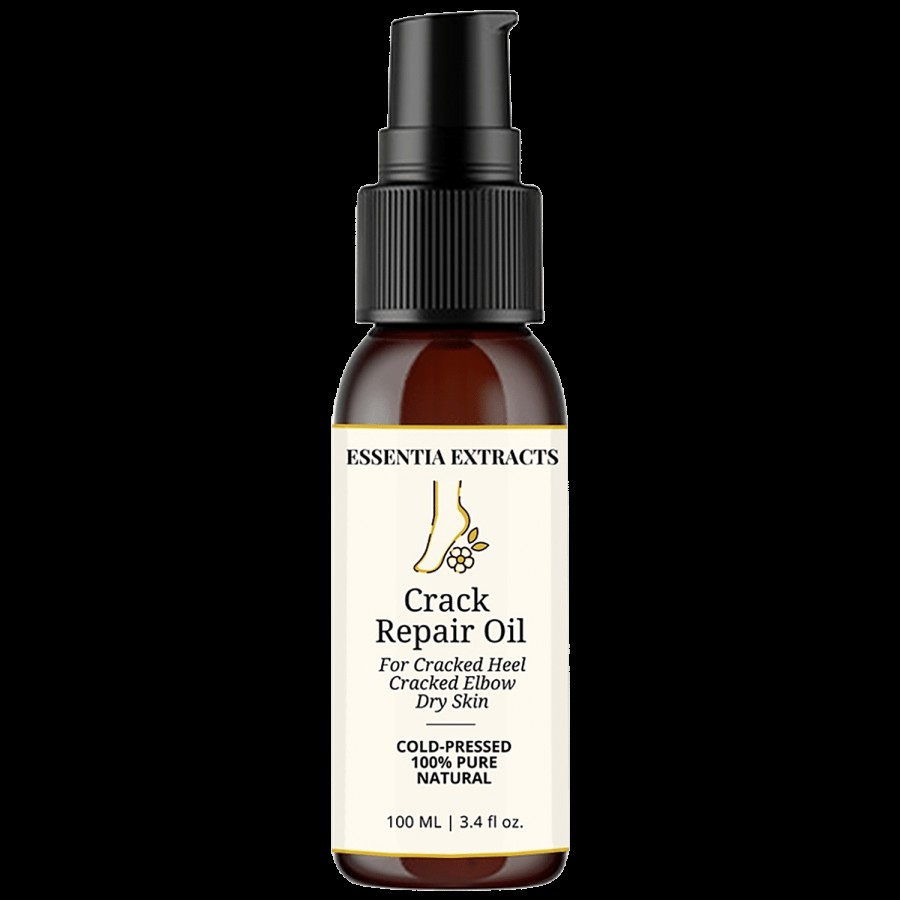 Essentia Extracts Cracked Heel & Elbow Repair Oil - Makes Skin Firm & Smooth