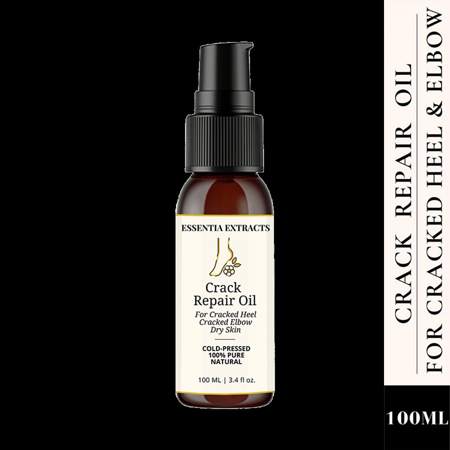 Essentia Extracts Cracked Heel & Elbow Repair Oil - Makes Skin Firm & Smooth