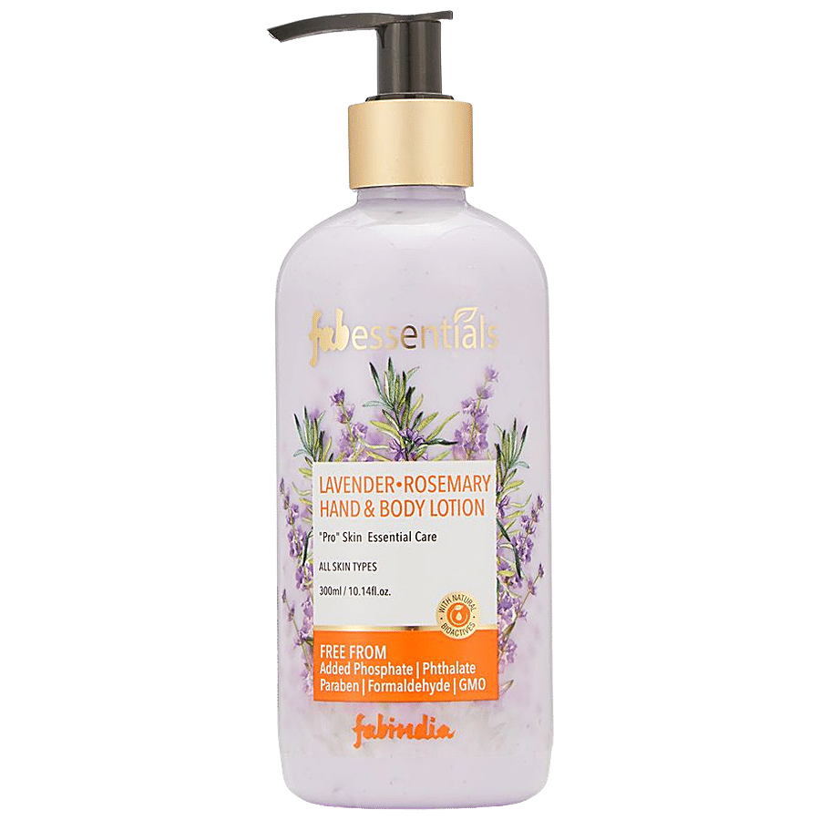 Fabessentials Lavender Rosemary Hand & Body Lotion