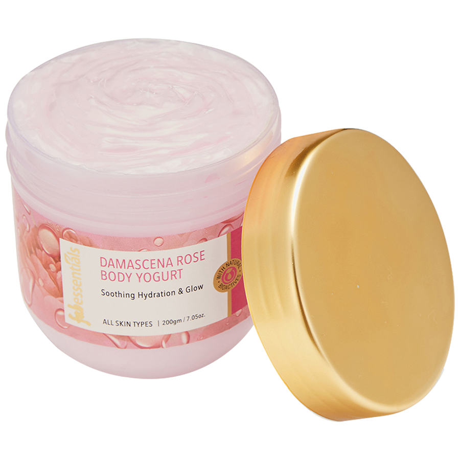 Fabessentials Damascena Rose Body Yogurt - Provides Hydration & Glow