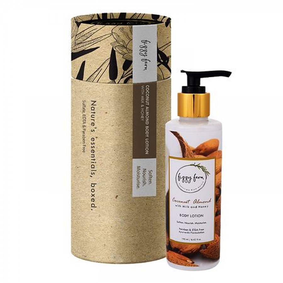 Fizzy Fern Coconut Almond Body Lotion - Milk & Honey