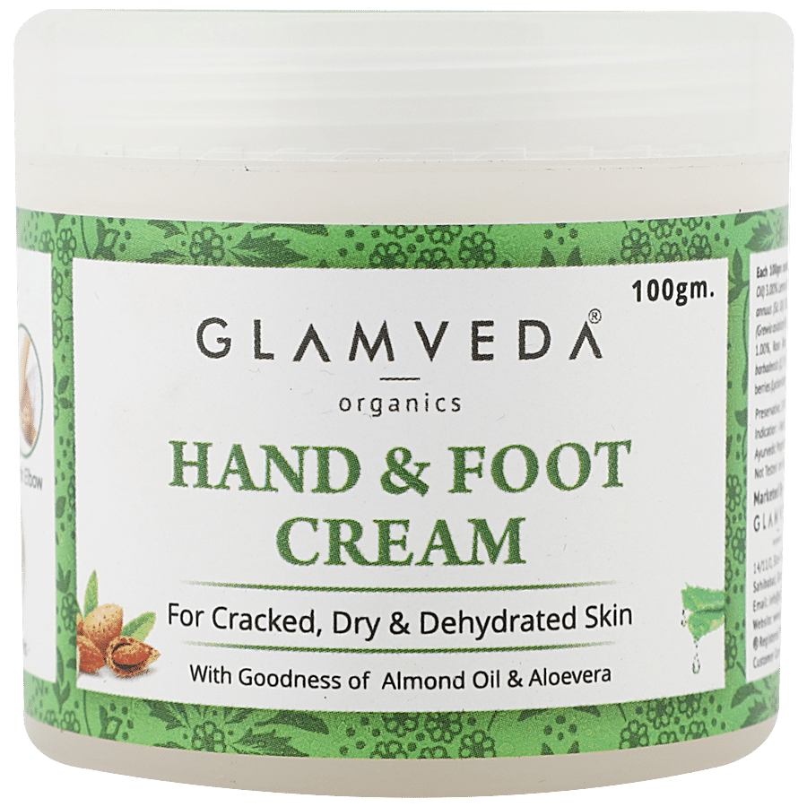 Glamveda Hand & Foot Cream - Dry