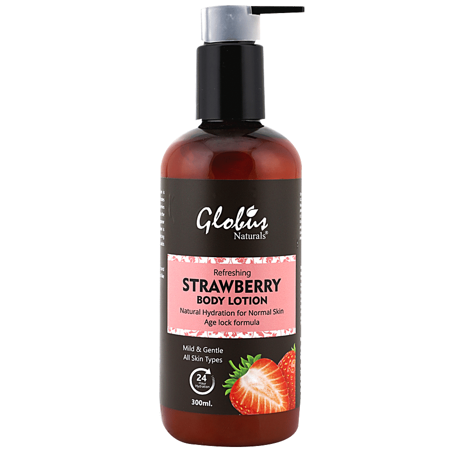 Globus Naturals Refreshing Strawberry Body Lotion