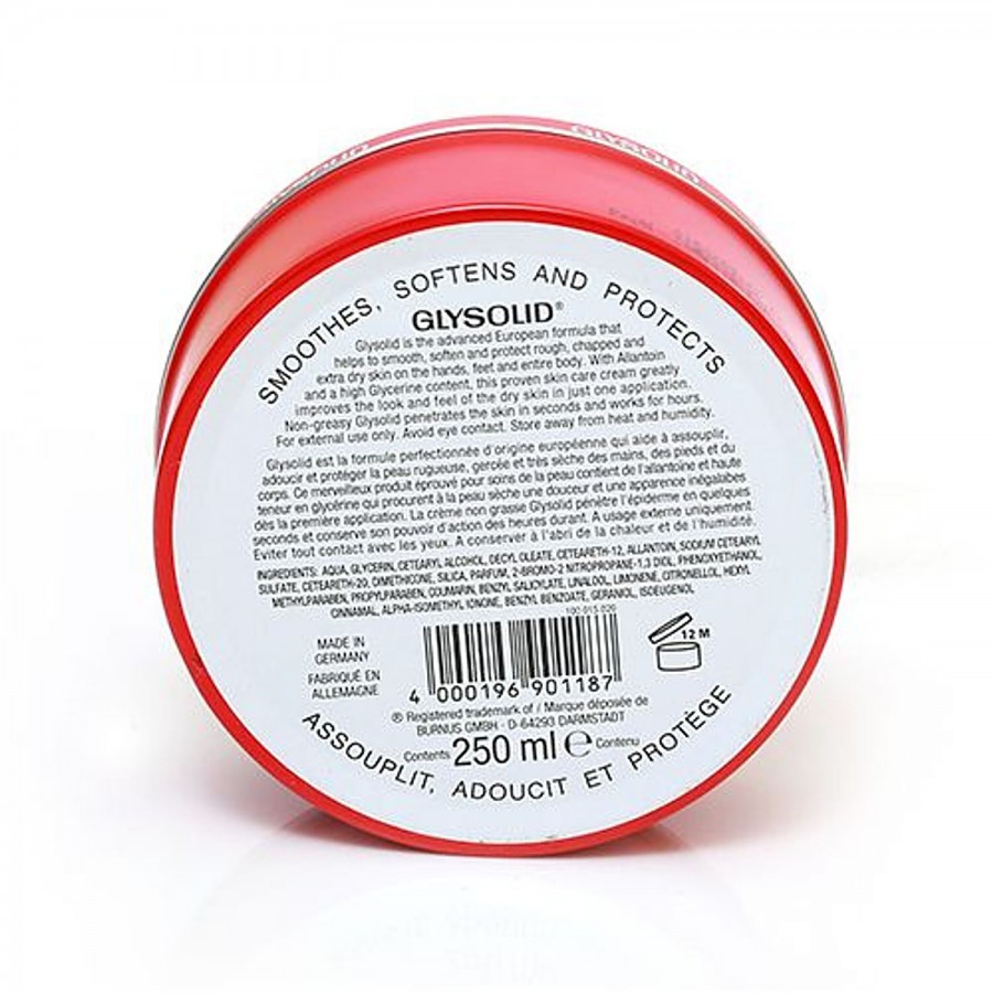 Glysolid Body Cream - Smoothens Softens Protects Skin