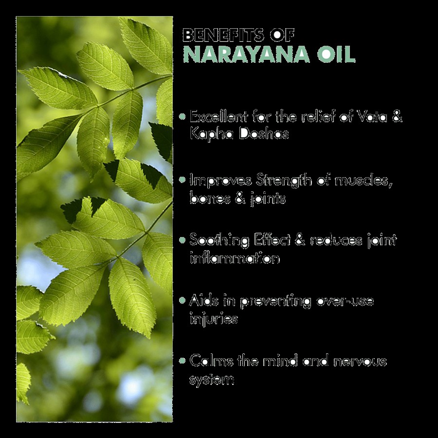 INATUR  Narayana Massage Oil - Provides Relief From Backaches