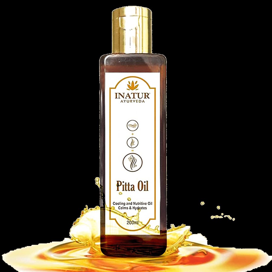 INATUR  Pitta Massage Oil - Calming & Nourishing