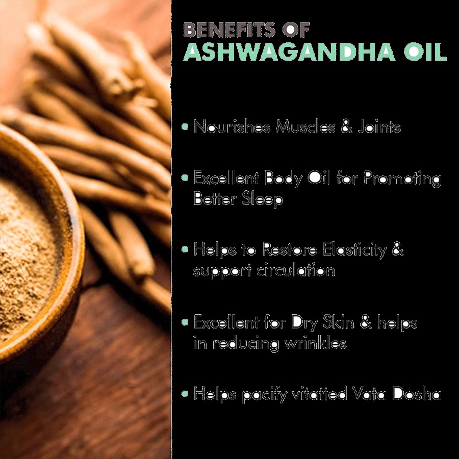 Inatur Ayurvedic Ashwagandha Oil - Nourishing