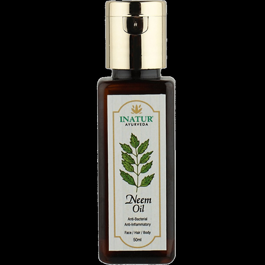 Inatur Neem Oil - Helps To Treat Skin Problems