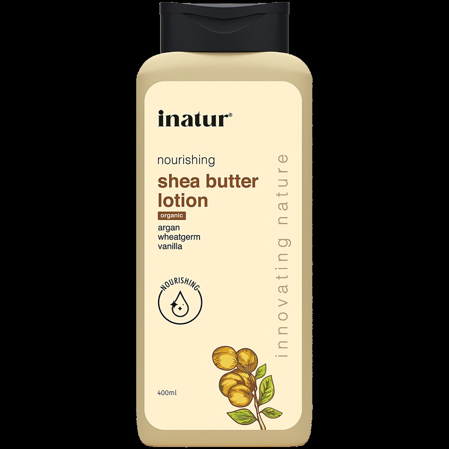 Inatur Nourishing Shea Butter Body Lotion - Argan