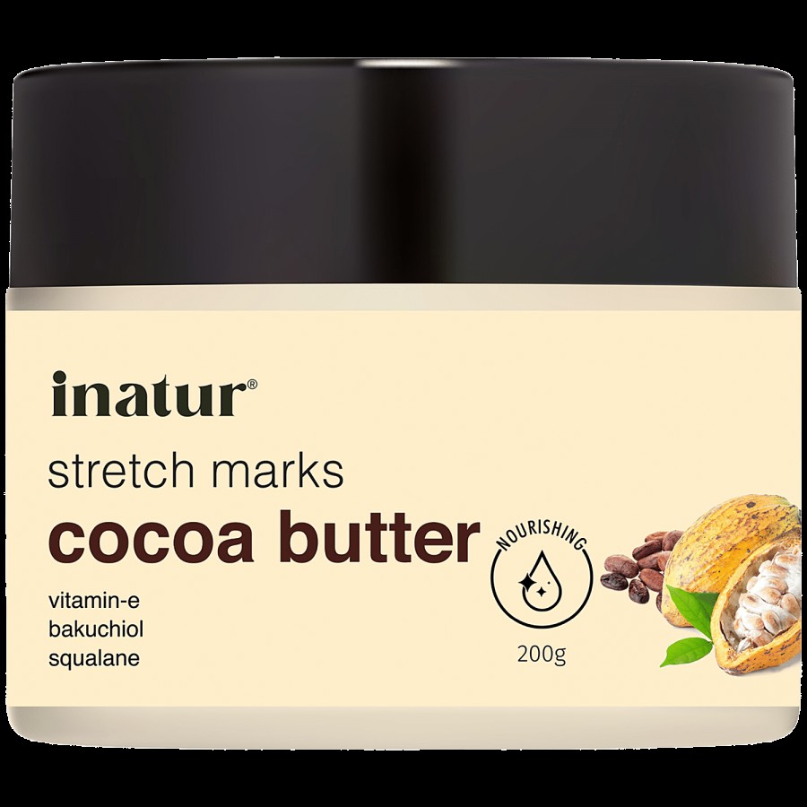 Inatur Stretch Marks Cocoa Body Butter - Vitamin E