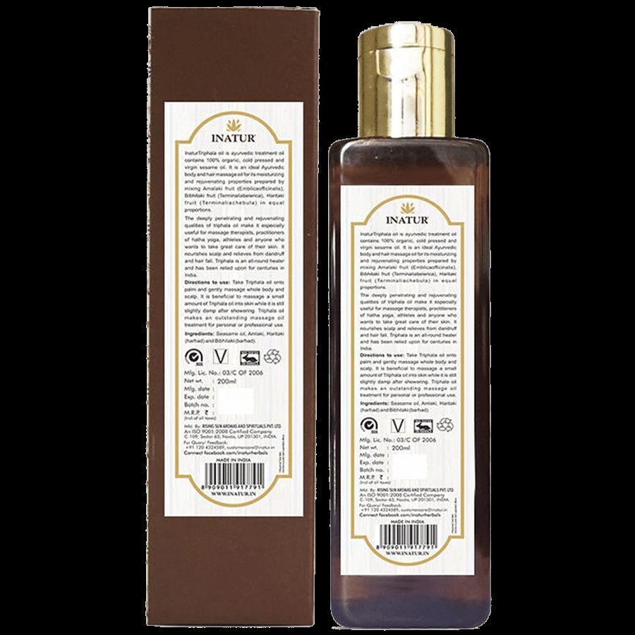 Inatur Triphala Oil - Skin & Hair Tonic