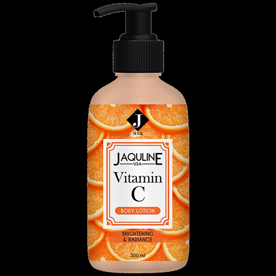 Jaquline USA Vitamin C Body Lotion - For Brightening & Radiance