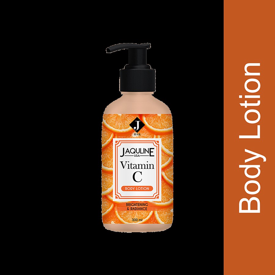 Jaquline USA Vitamin C Body Lotion - For Brightening & Radiance