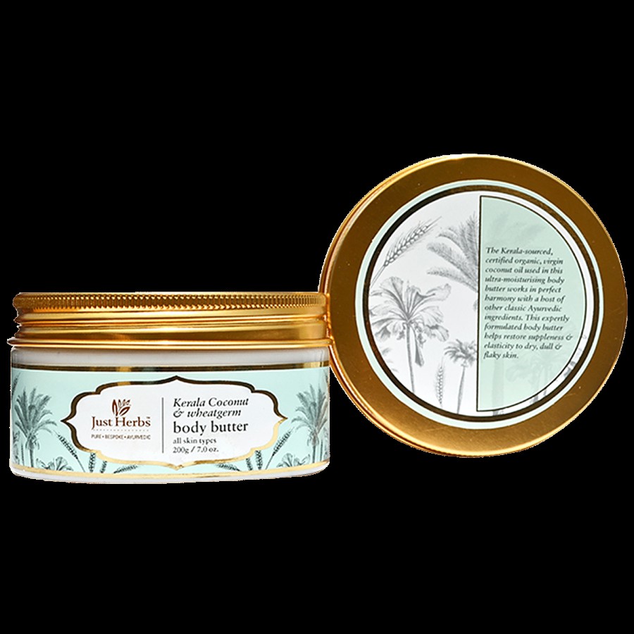 Just Herbs Kerala Coconut & Wheatgerm Body Butter