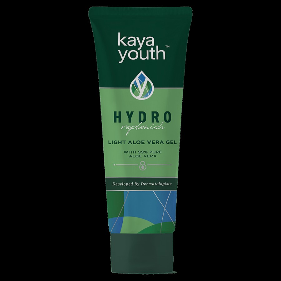 Kaya Youth Hydro Replenish Light Aloe Vera Gel - With 99% Pure Aloe Vera