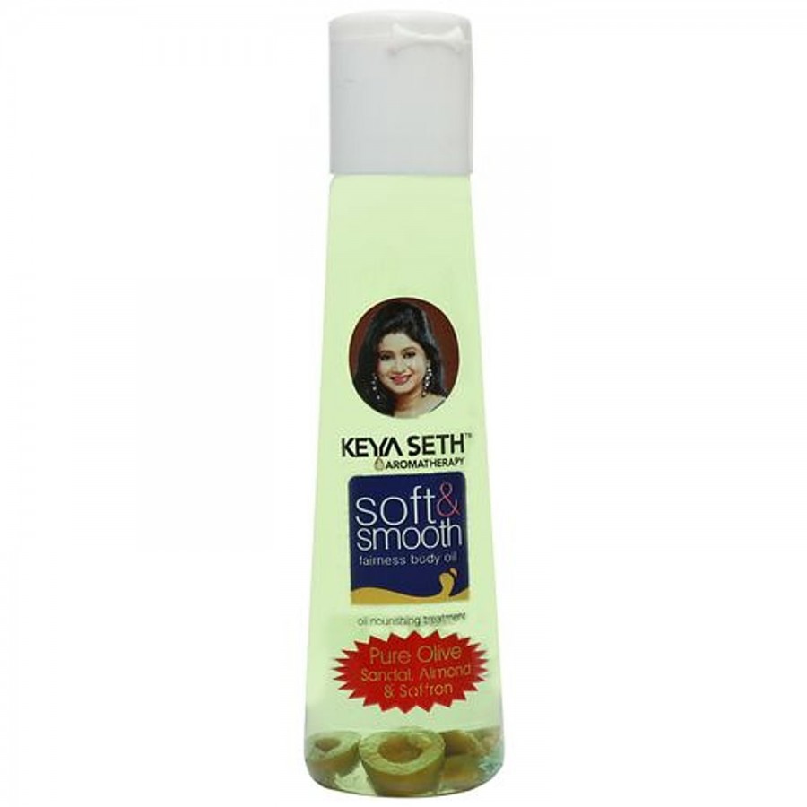 Keya Seth Aromatherapy Soft & Smooth Fairness Body Oil - Pure Olive