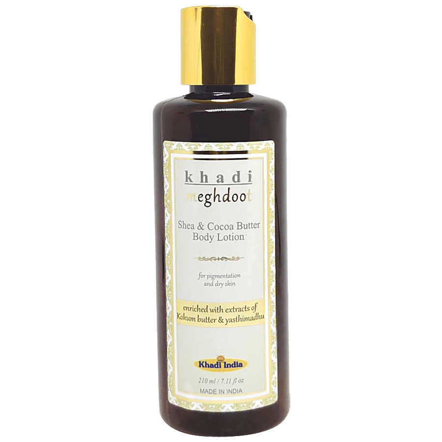 Khadi Meghdoot  Shea & Cocoa Butter Body Lotion For Pigmentation & Dry Skin